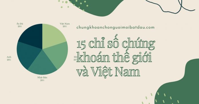 Top 15 chỉ số chứng khoán thế giới và Việt Nam